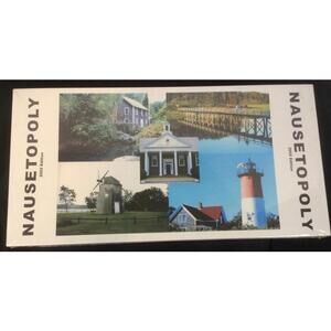 NAUSETOPOLY 2002 Edition Board Game Cape Cod Theme - sealed New
